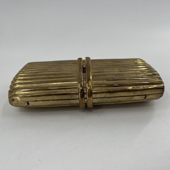 Brass Clutch Pillow Rope Handle 7.5"x4.5" - Picture 8 of 9